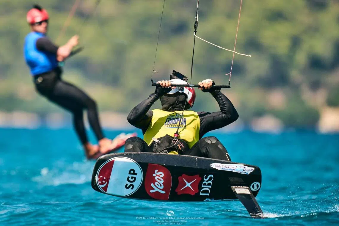 Singapore's Maeder Claims Fifth Formula Kite European Championship Title