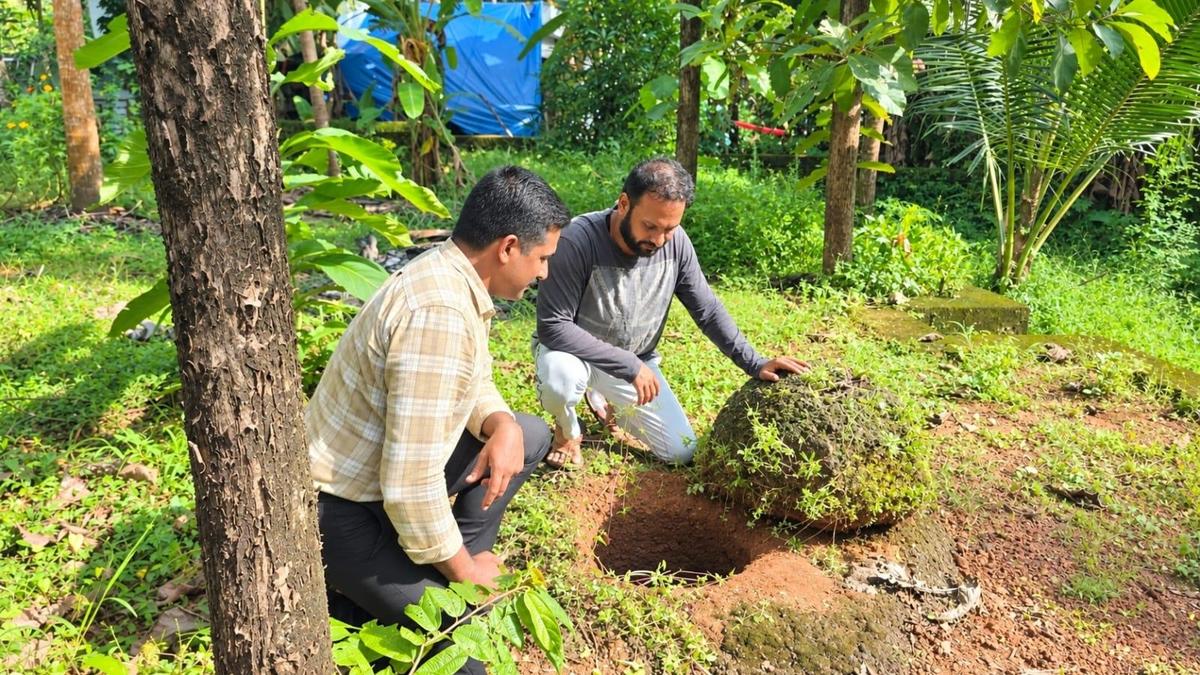 Ancient burial chamber unearthed in Kerala's Kasaragod district