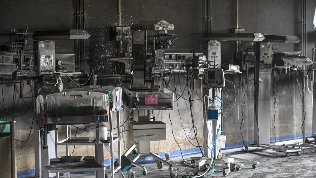 Amravati Hospital Fire: CCTV Shows Staff Absent as Alarms Sounded