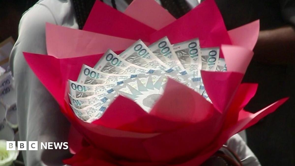 Ghana arrests seven in crackdown on currency misuse for decorative bouquets