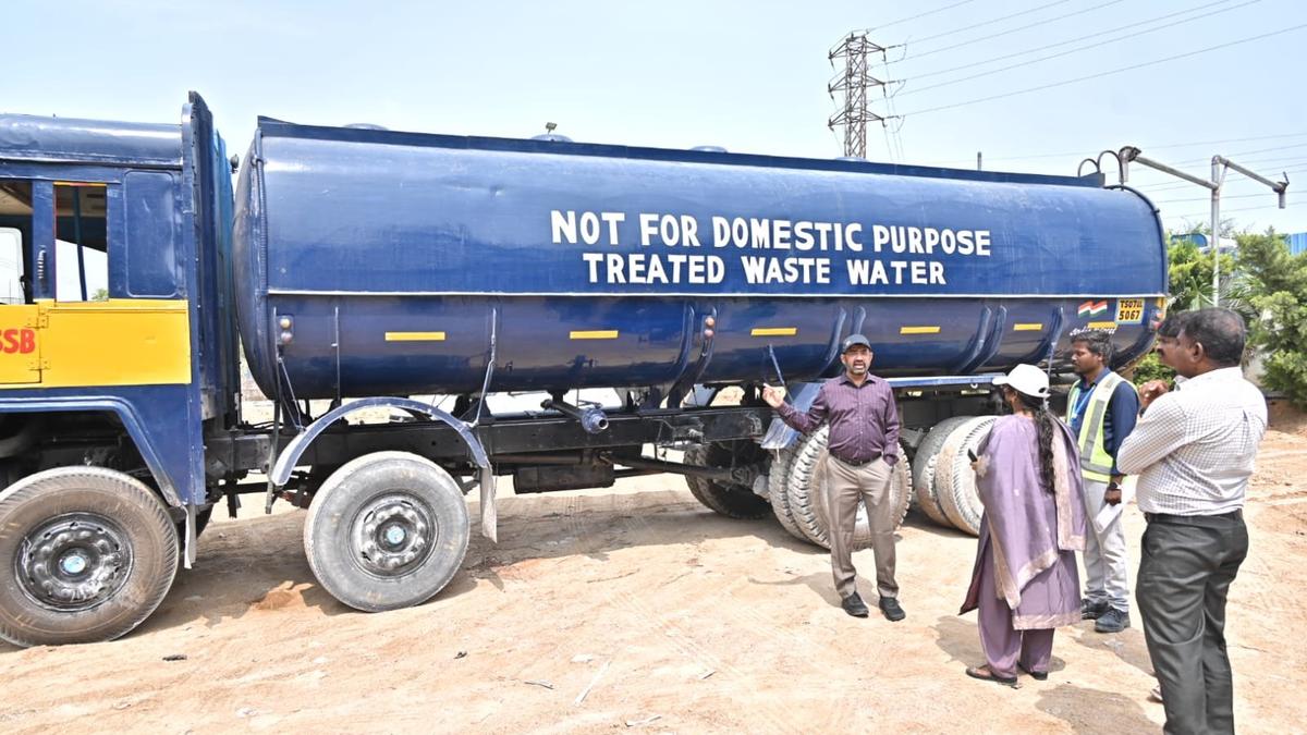 Hyderabad water board launches green tanker service from November