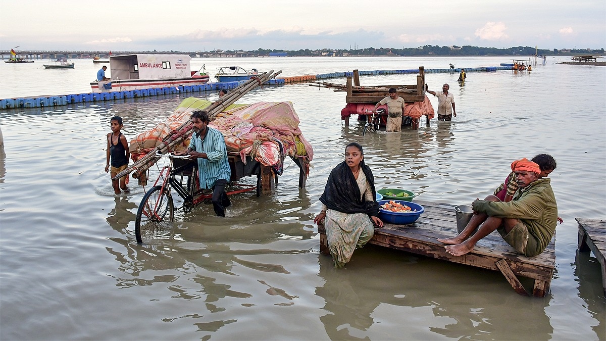Low-pressure system over central India brings heavy monsoon rains