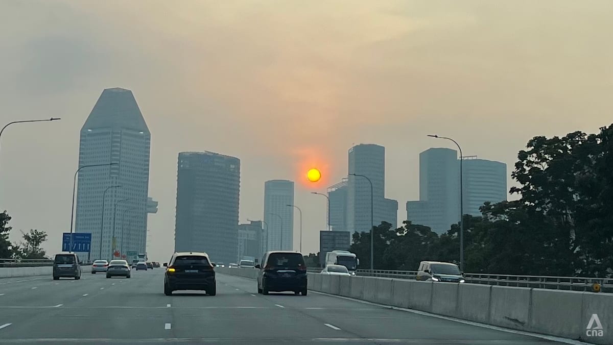 Central Singapore's air quality briefly dips to unhealthy levels
