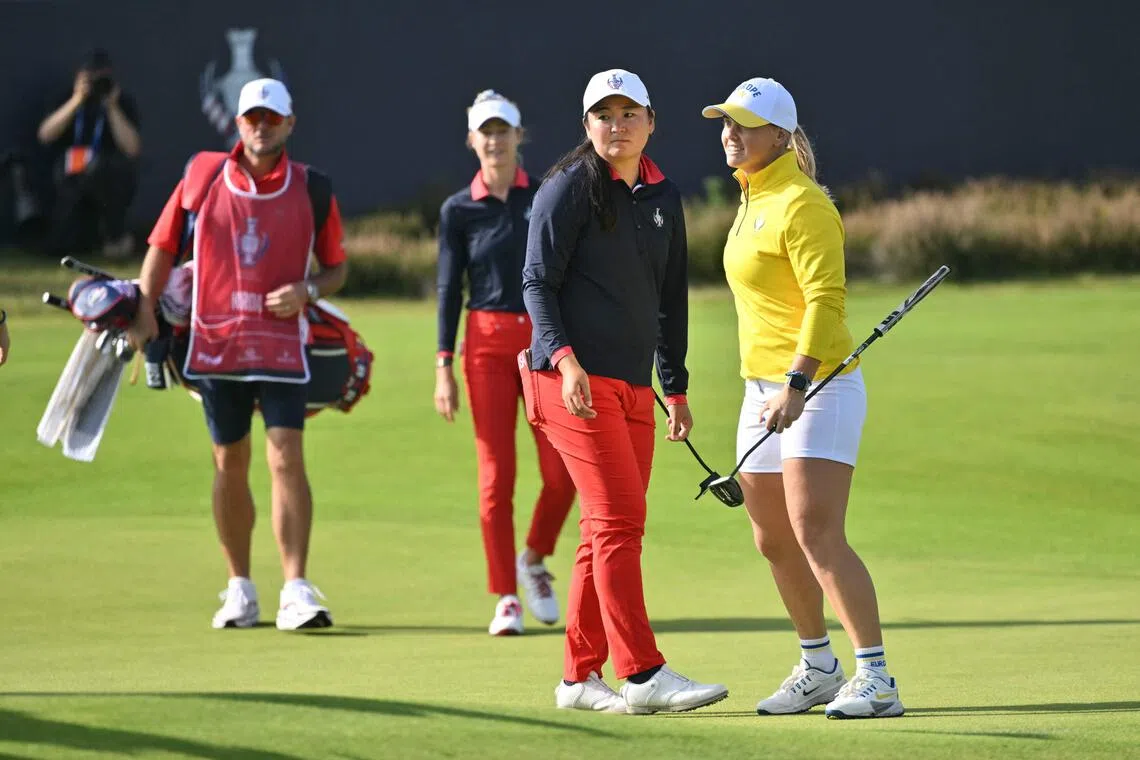 Europe seizes Solheim Cup advantage as Kord's winning streak ends