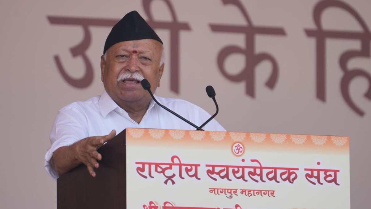 राष्ट्रीय स्वयंसेवक संघ के शताब्दी वर्ष पर नागपुर में विजयदशमी समारोह