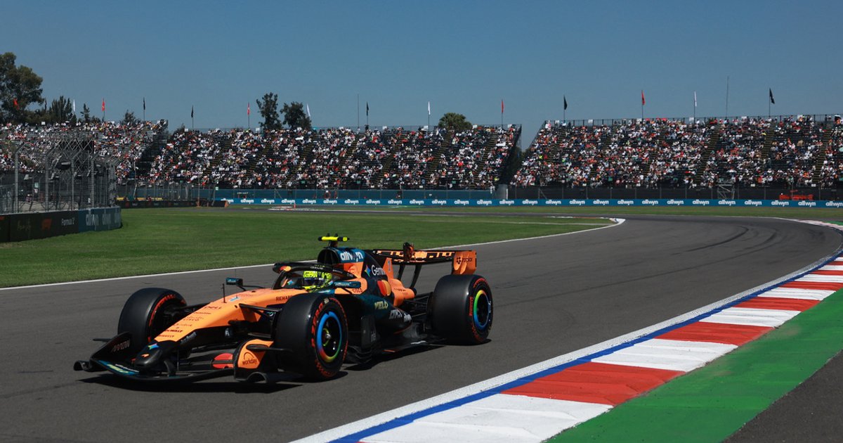 Norris tops Mexico City practice as Antonelli eyes F1 title