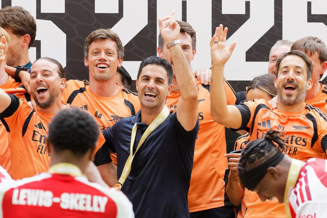 Arteta confident Arsenal can become world's best club