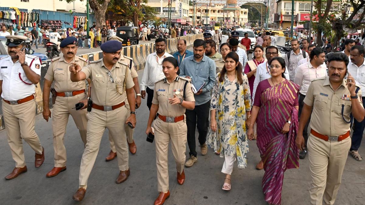 जम्बू सवारी मार्ग का निरीक्षण, भीड़ सुरक्षा पर चिंता