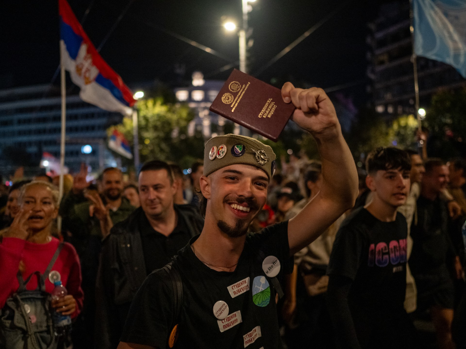 Serbian youth mobilize grassroots campaign challenging Vucic's political dominance