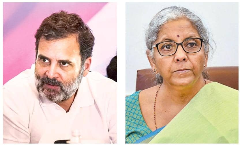 आईडीबीआई बैंक बिक्री विवाद पर राहुल गांधी का सरकार पर हमला, सीतारमण ने दिया जवाब