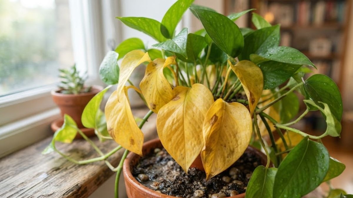 Money Plant Health: What Yellow Leaves Signal About Your Home