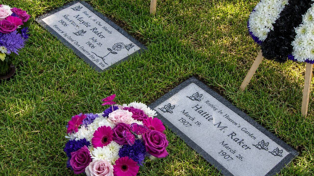Infant's grave receives headstone 120 years after burial