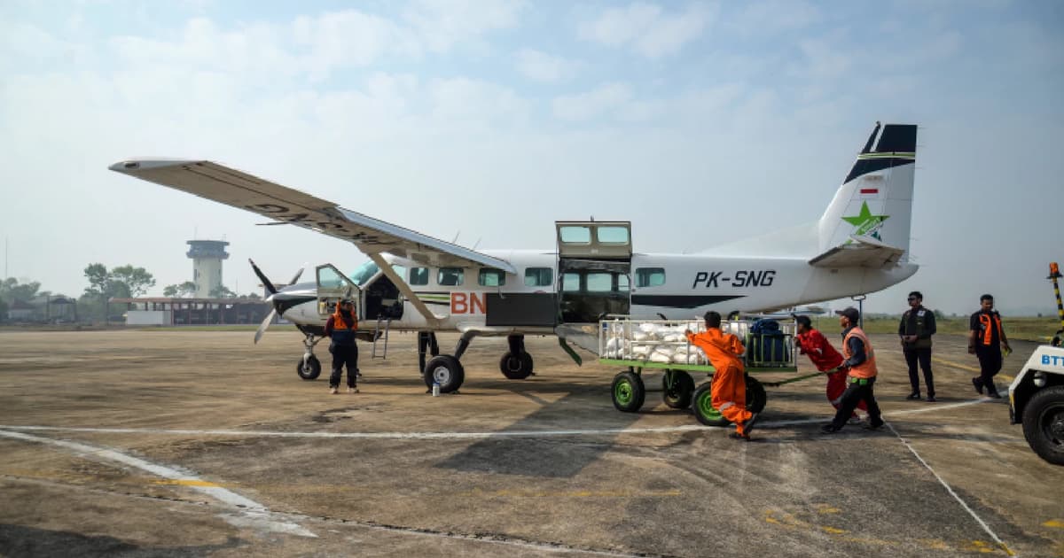 Indonesia deploys cloud seeding to combat severe El Nino wildfire threat