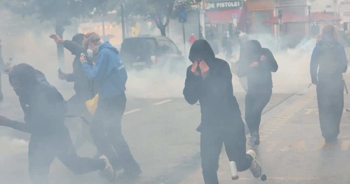 Polis Belgium gunakan gas pemedih mata terhadap penunjuk perasaan kos sara hidup