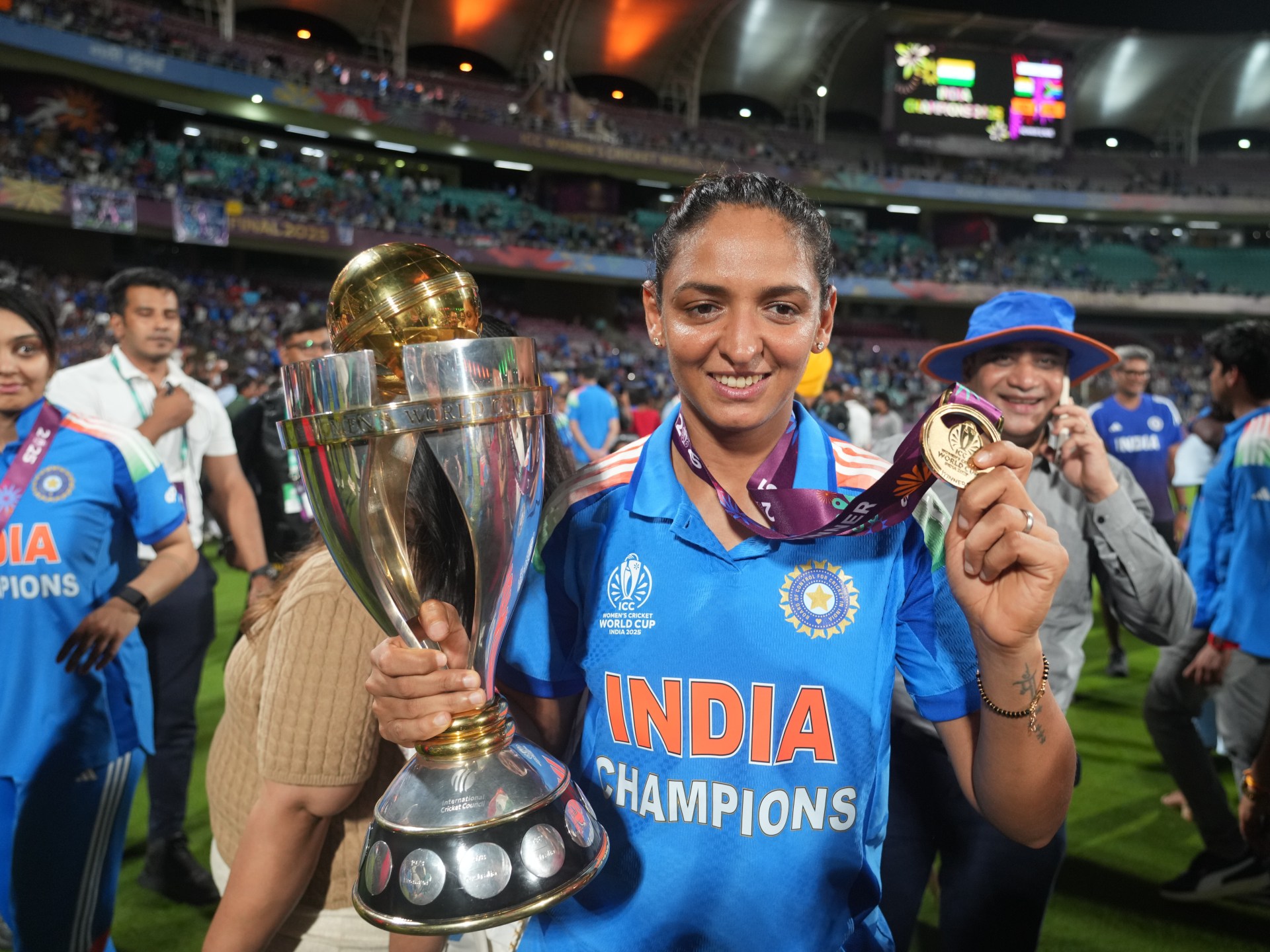 Harmanpreet Kaur steps down as India women's cricket captain