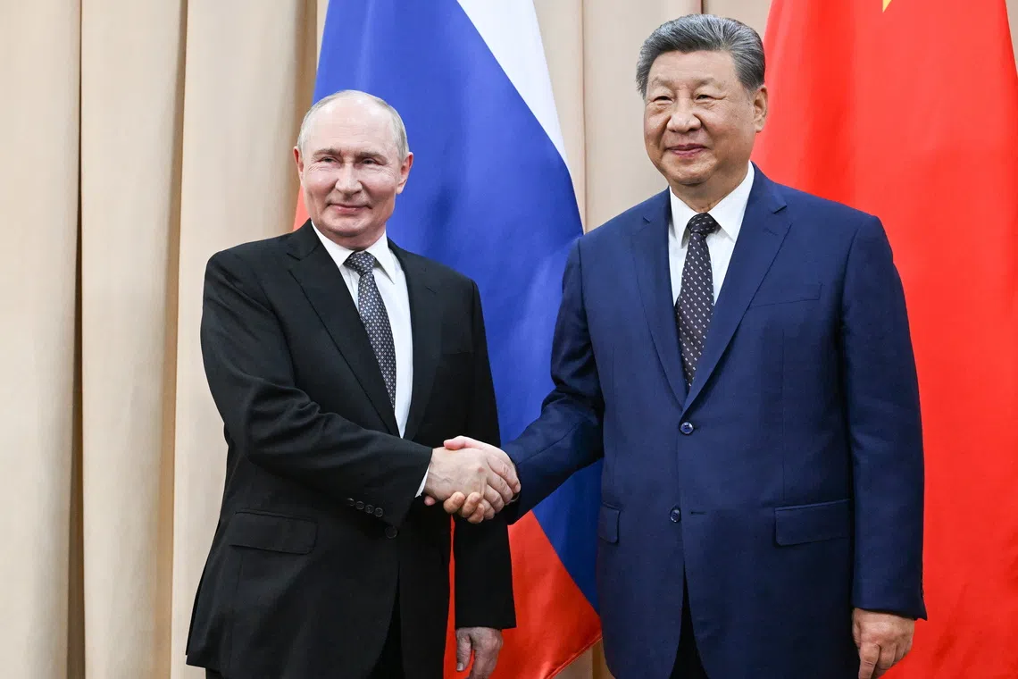 China's Xi leverages geopolitical tensions to strengthen ties with Russia, Iran, India