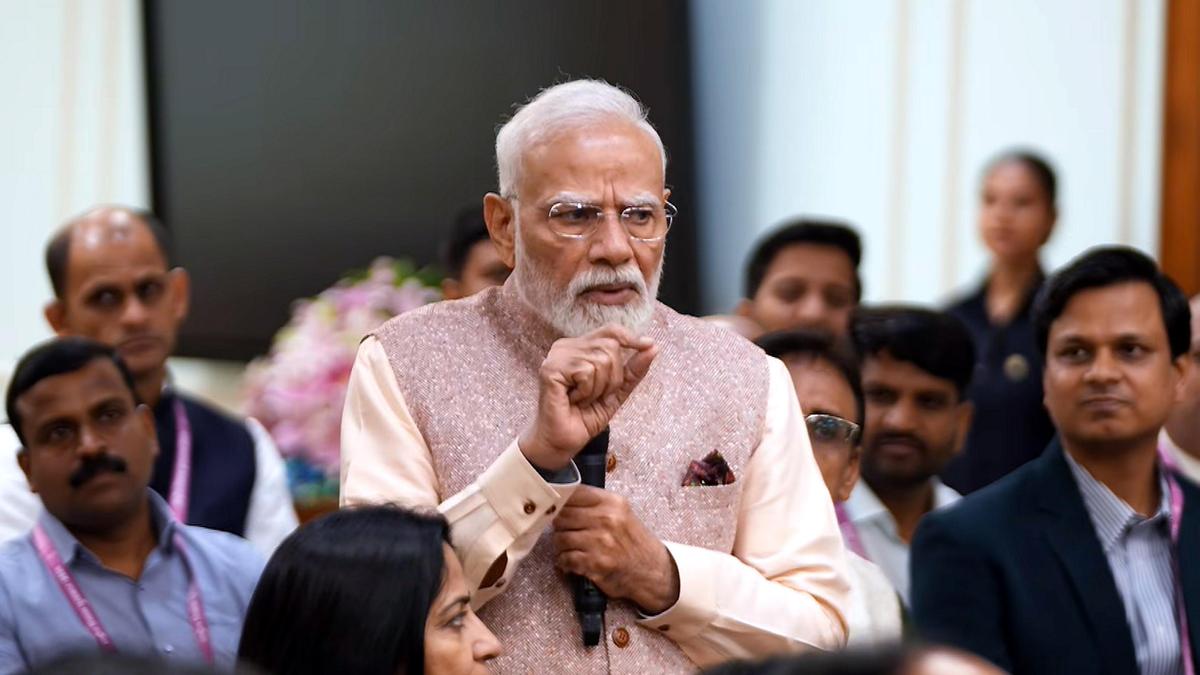 PM Modi urges teachers to combat student screen addiction, substance abuse