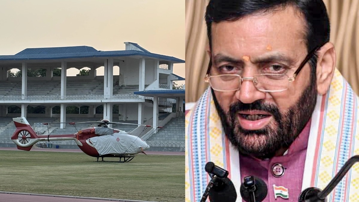 Stadium Access Row: CM Helicopter Lands as Athlete Barred Entry