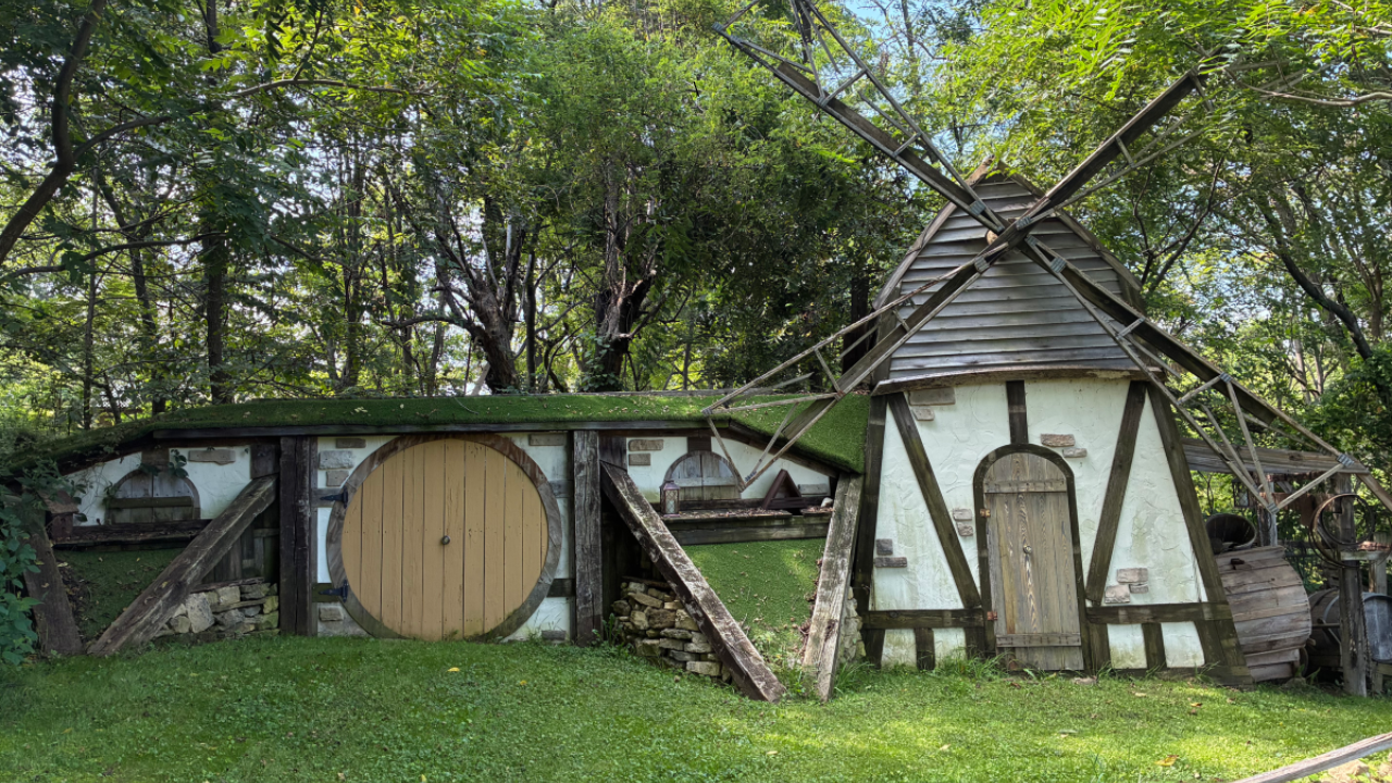 AmericanBuilder Transforms Vision Into Elaborate Fantasy Village Over Seven Years