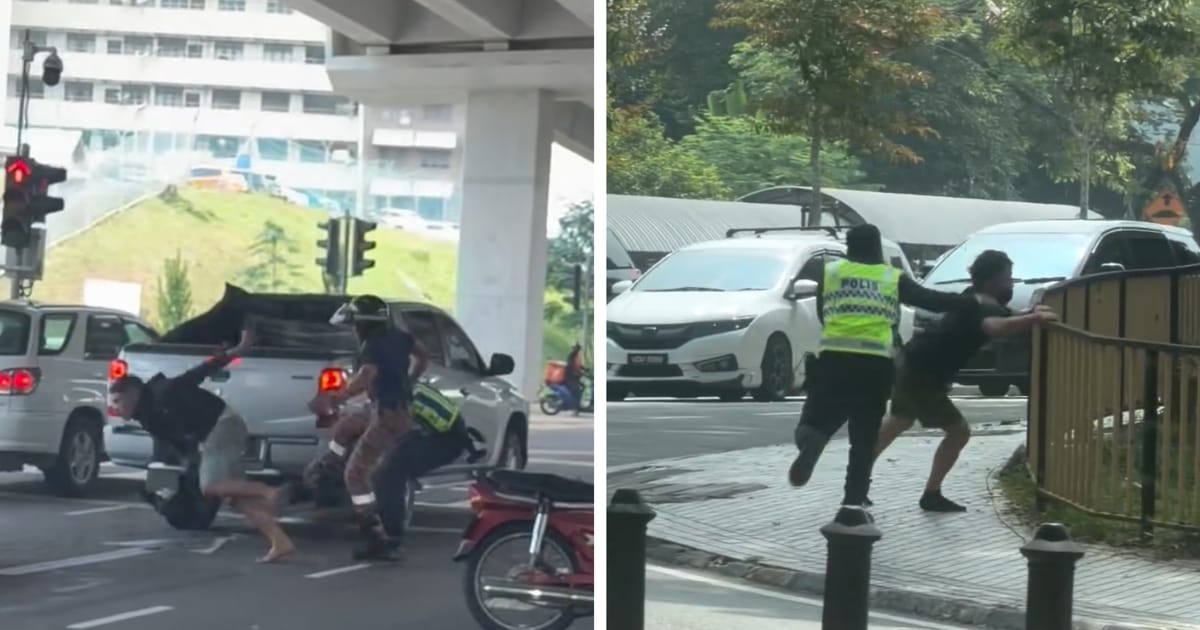 Two men arrested following vehicle chase in Bukit Antarabangsa