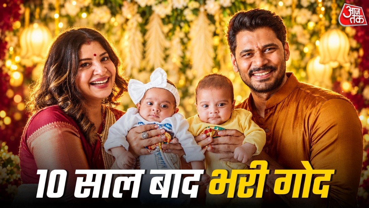 Indian actress welcomes twin babies after decade-long wait