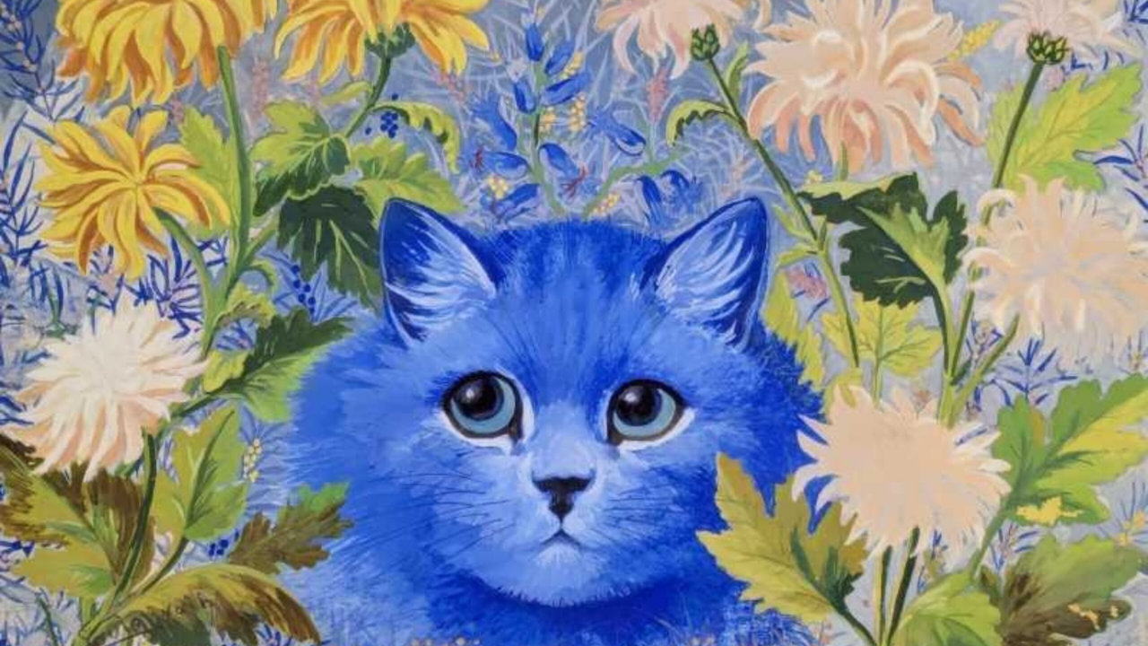 Couple's Chance Find of Discarded Paintings Yields Louis Wain Treasures