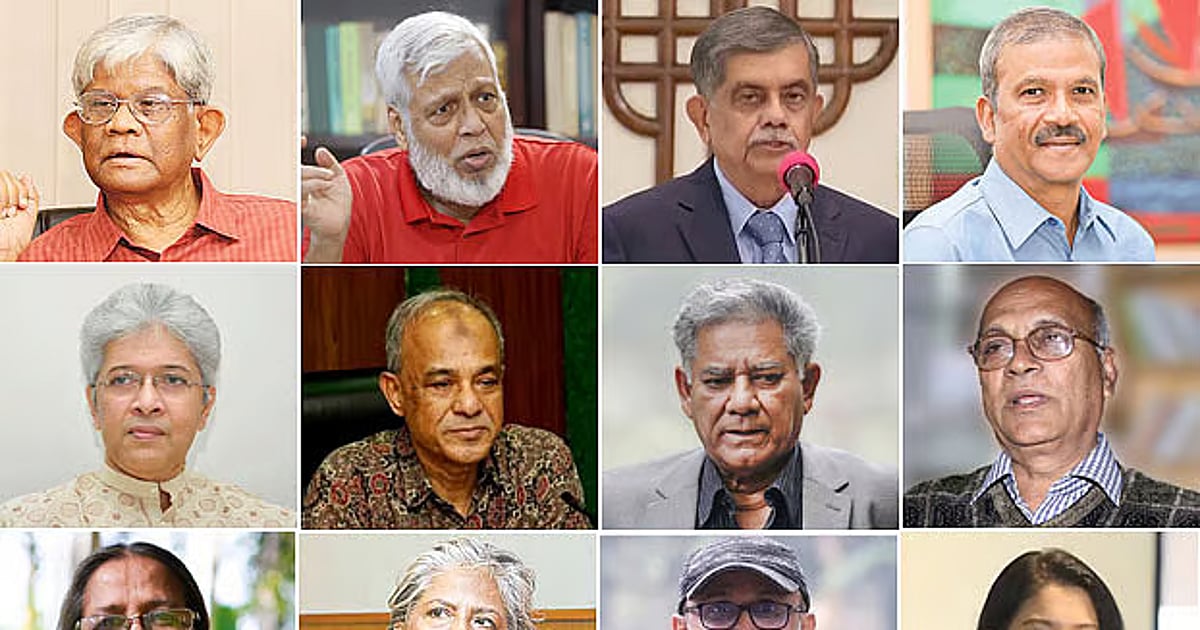 Dozen former advisers condemn alleged harassment of Prof Muhammad Yunus