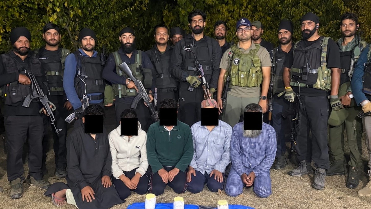 Kashmir police arrest five terror associates in major security operation