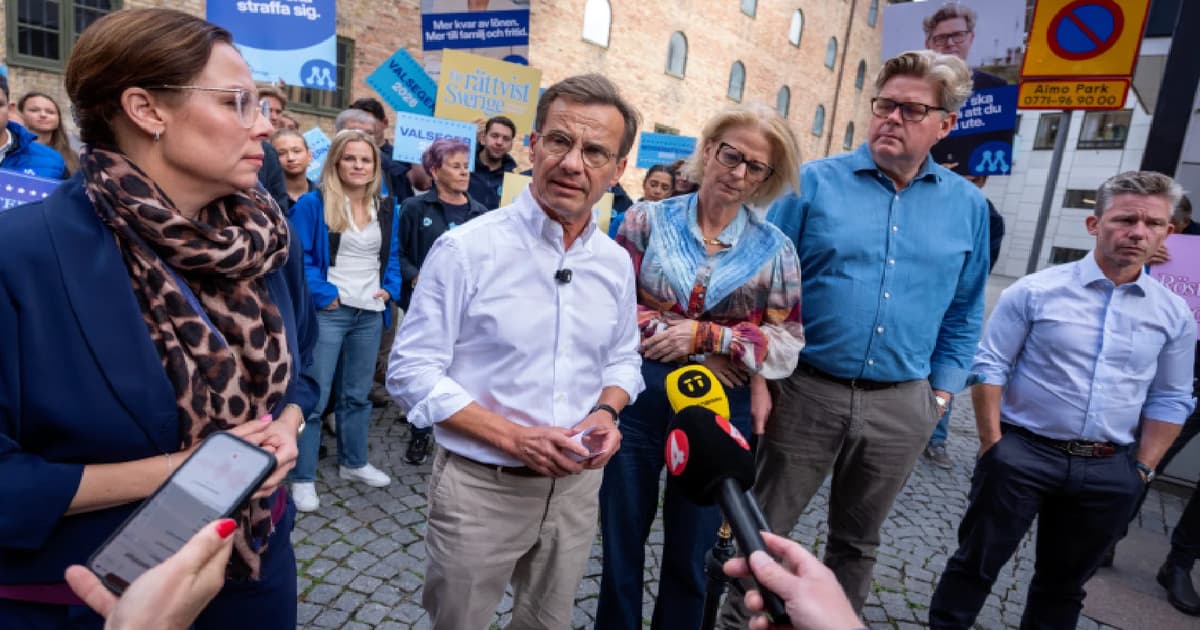 Pertandingan pilihan raya Sweden semakin ketat dengan Liberalisme capai ambang parlimen