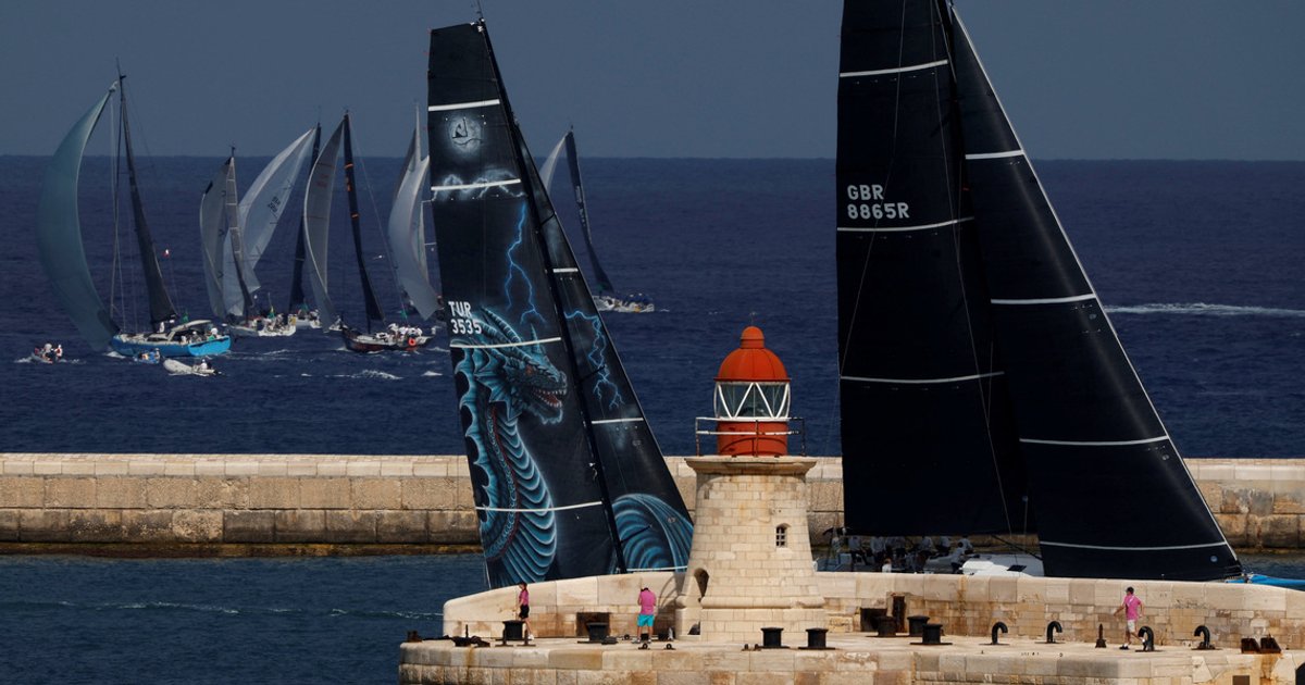 Black Jack 100 claims monohull honours at Rolex Middle Sea Race