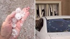 Rare hailstorm batters Phoenix with widespread damage