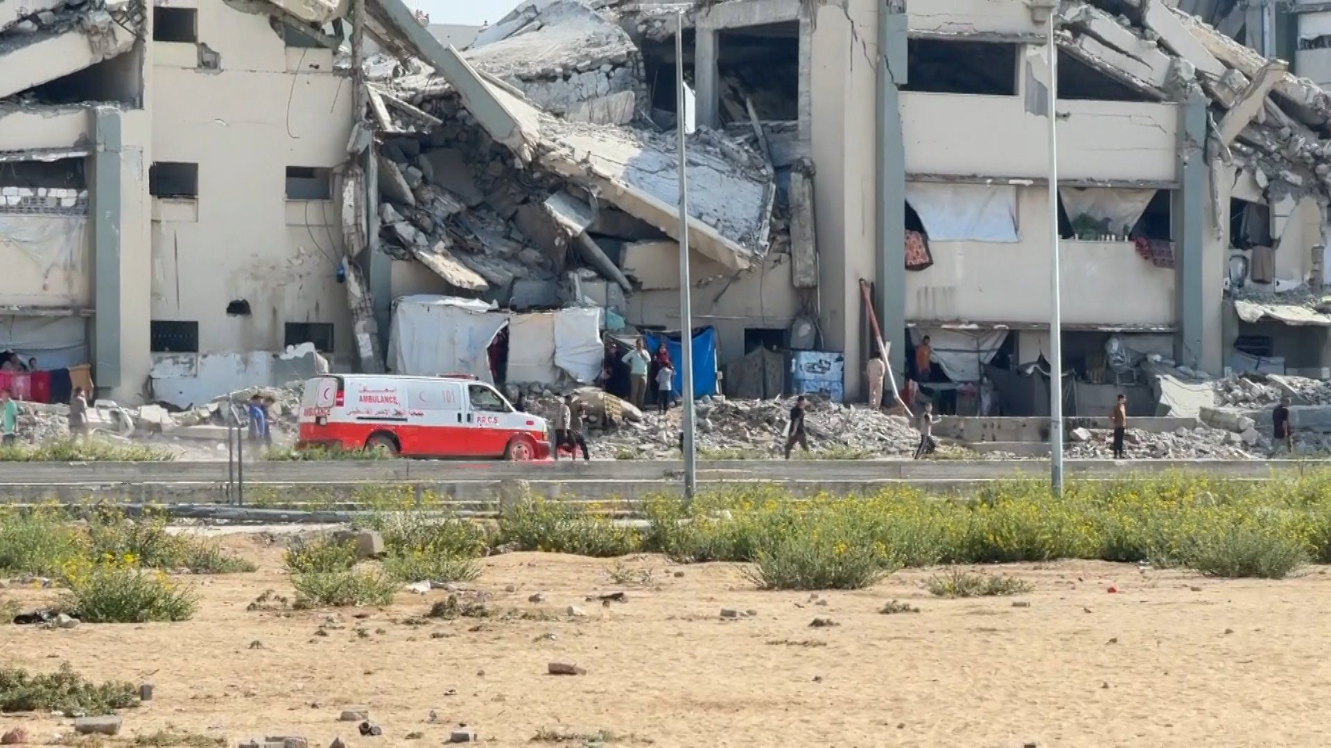 Israeli strikes on Gaza university leave three dead