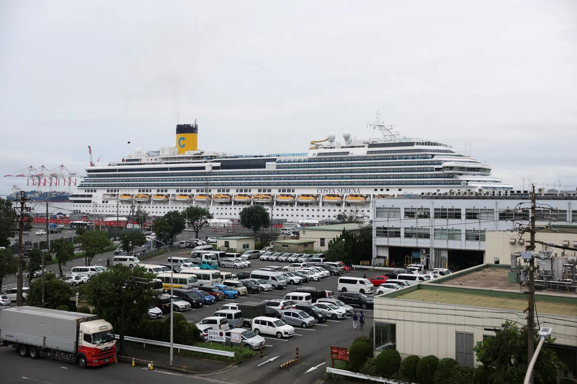Asian Games organisers vow to resolve housing issues as cruise ship docks