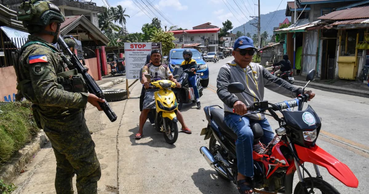 Tiga terbunuh, 15 cedera dalam insiden menjelang pilihan raya di enclave Muslim Filipina