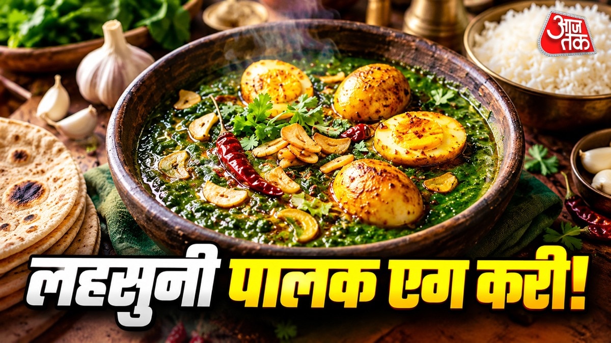 Chef Ranveer shares easy garlic-spinach egg curry recipe for home cooks