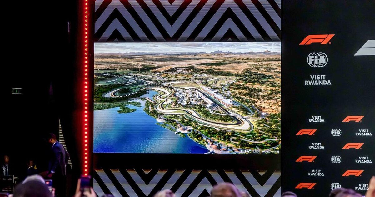 Rwanda set to host Africa's first Formula One Grand Prix since 1993