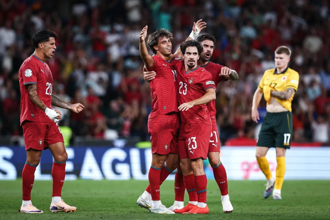 Felix fires Portugal past Wales in Nations League opener under Jesus