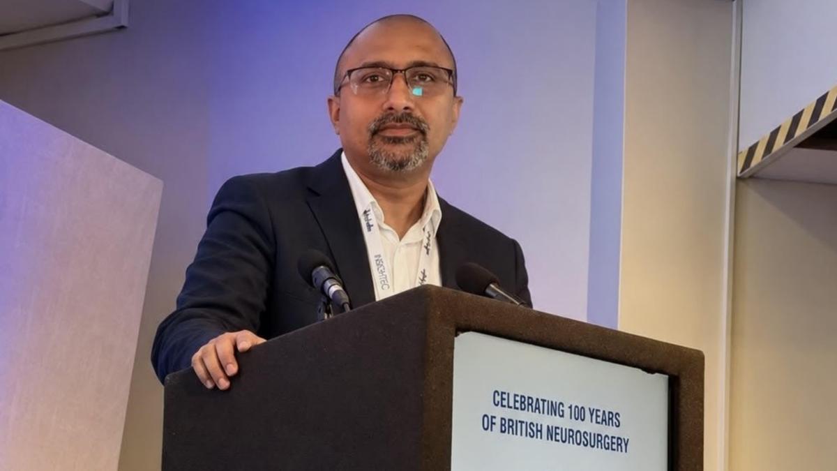 Guntur neurosurgeon showcases craniovertebral junction research in London