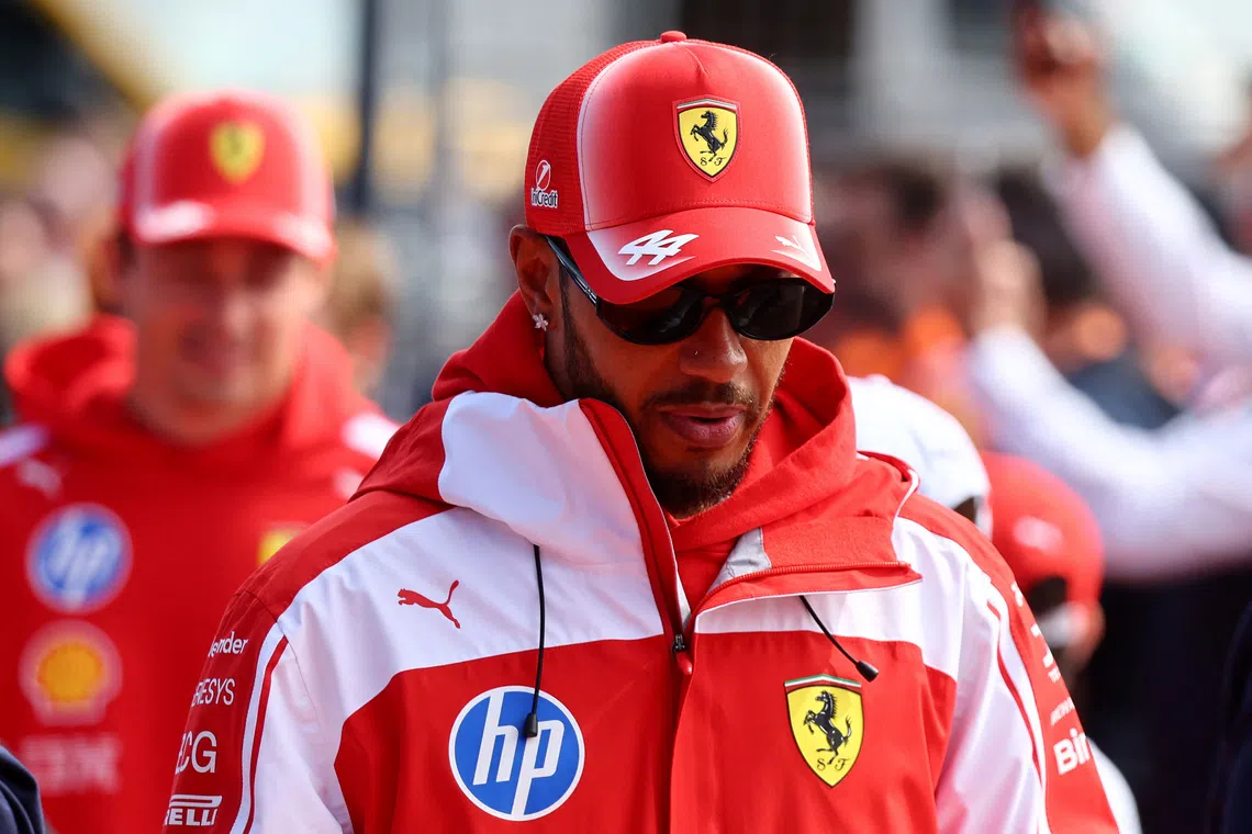 Hamilton blames Ferrari strategy for missing podium at Dutch Grand Prix