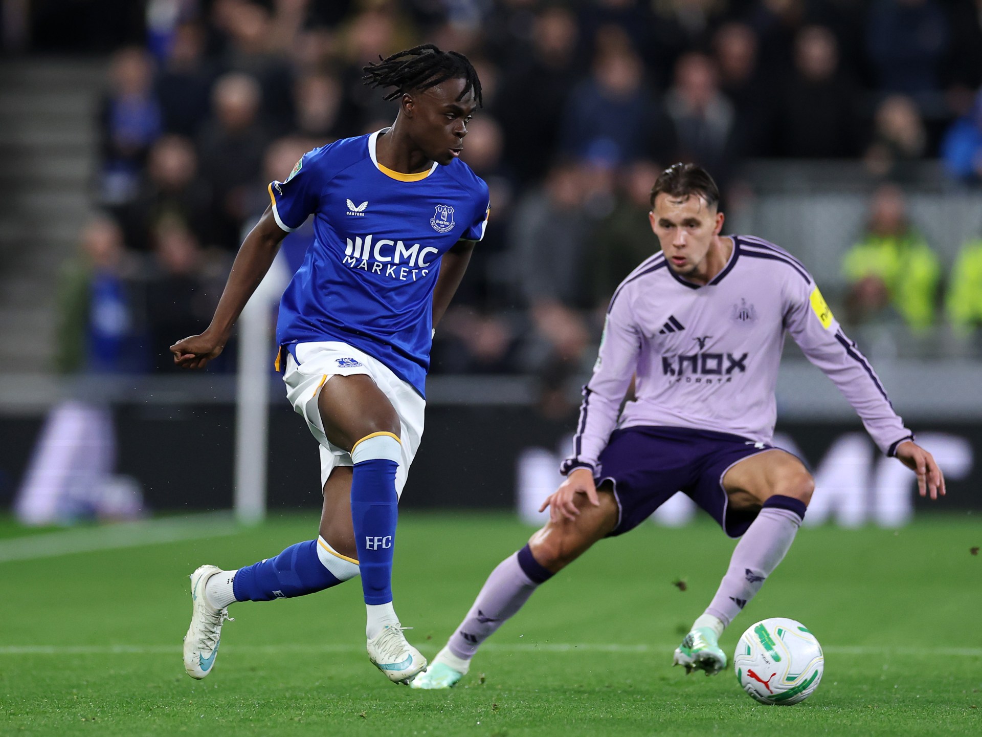 Everton advances to League Cup quarterfinals after Newcastle victory