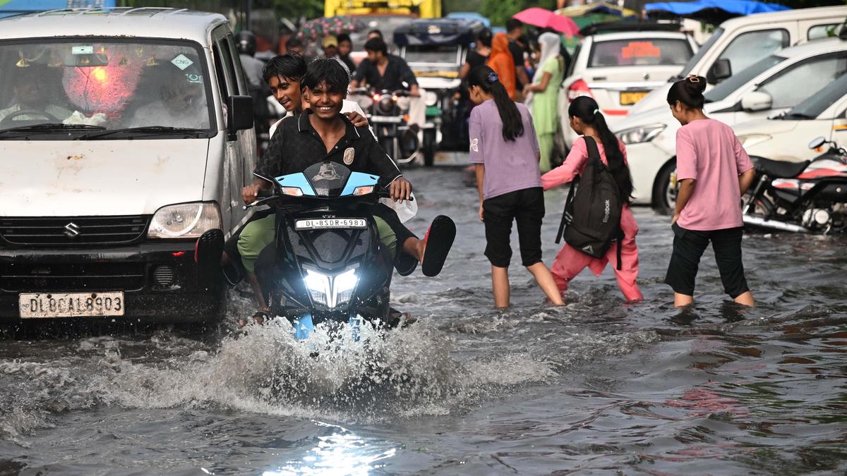 Delhi civic body apologises for waterlogging after record rainfall