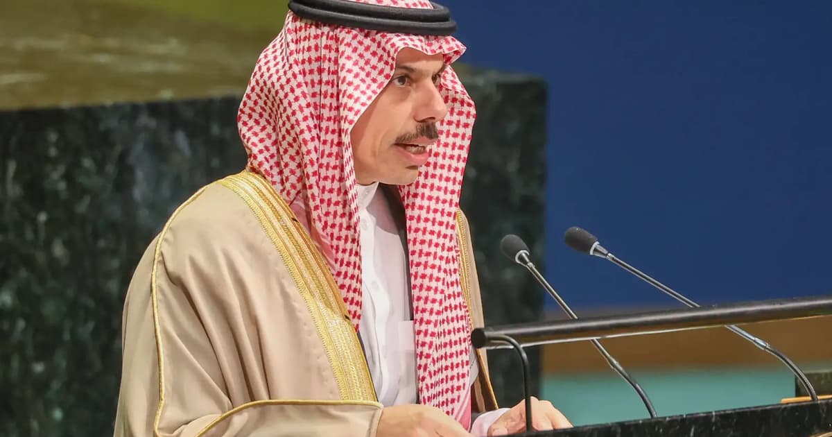 Arab Saudi Ingatkan Dunia Gagal Lindungi Perkapalan Teluk