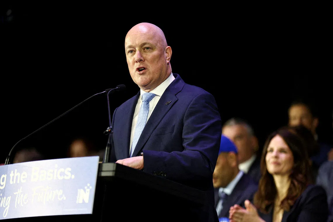 New Zealand's ruling National Party hits four-year support low