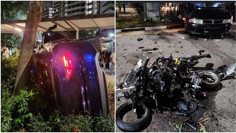 Driver, passenger arrested over fatal Tampines hit-and-run crash