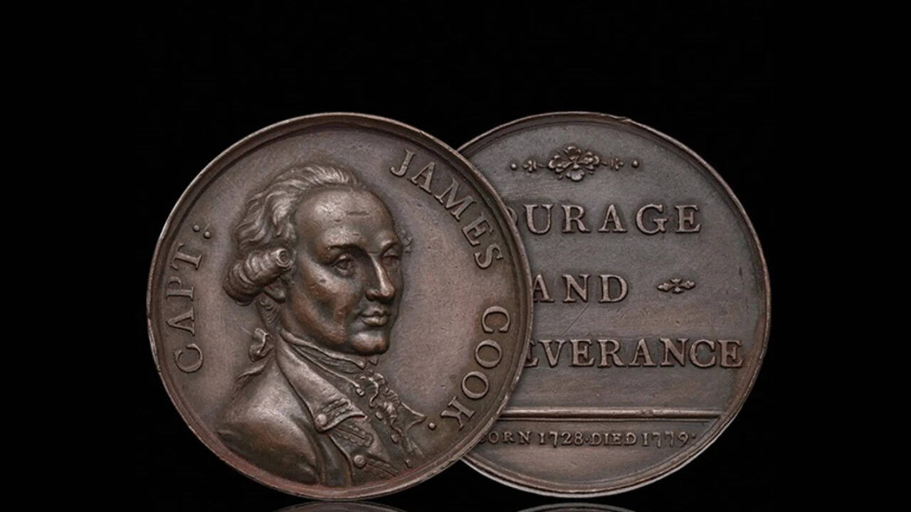 Man's £25 car boot haul yields rare Captain Cook medal worth £5,000