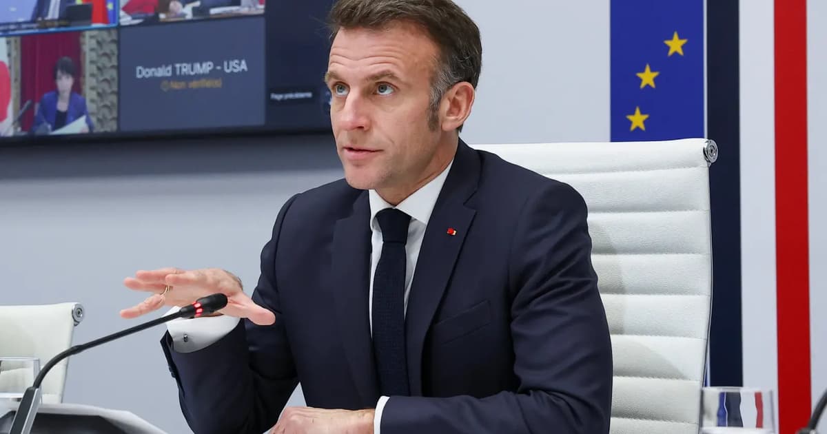Macron perintah melindungi infrastruktur Perancis dari serangan hibrid Rusia