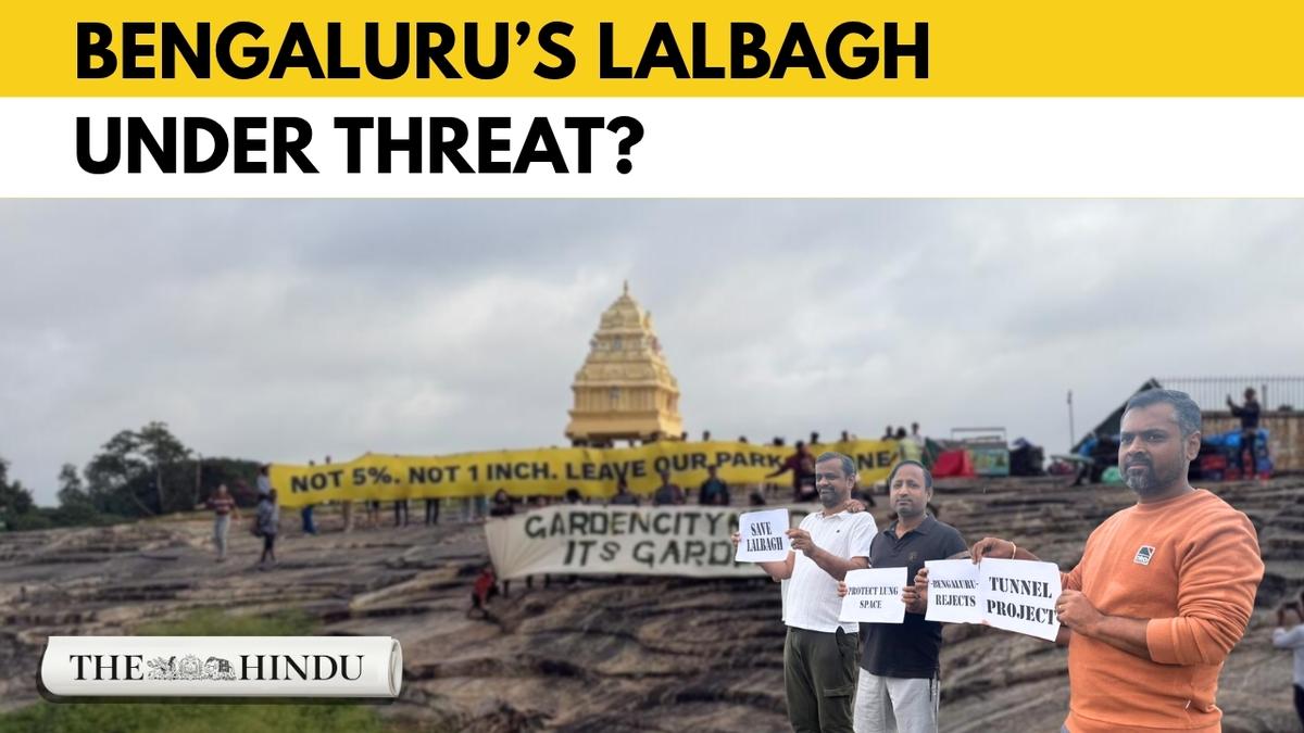 Thousands march to protect Bengaluru's iconic Lalbagh from tunnel project