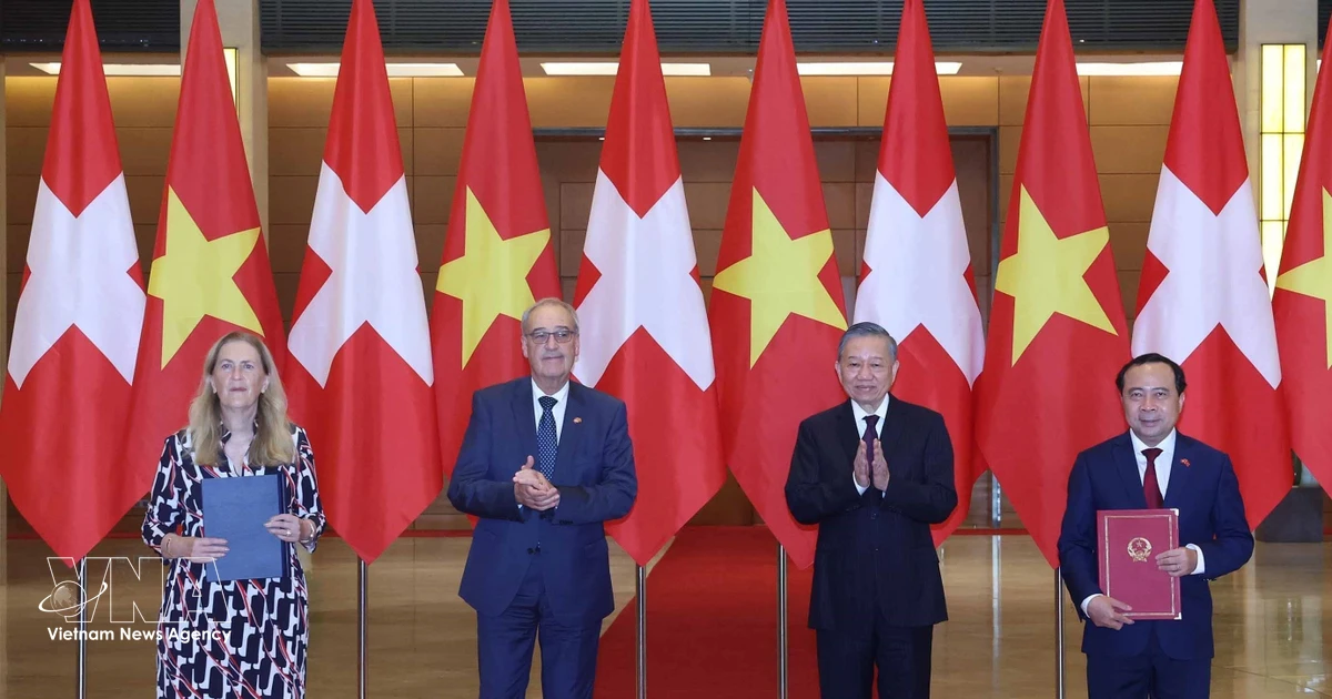 Vietnam, Switzerland vow to deepen comprehensive partnership