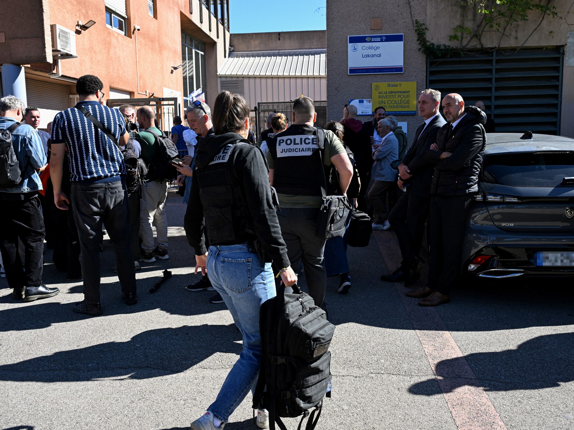 Student detained after shooting incident at French school injures two