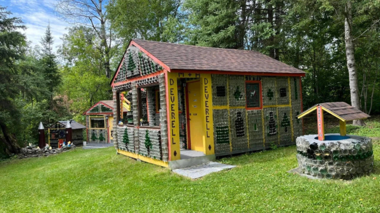 Canadian teacher's bottle house becomes quirky heritage landmark